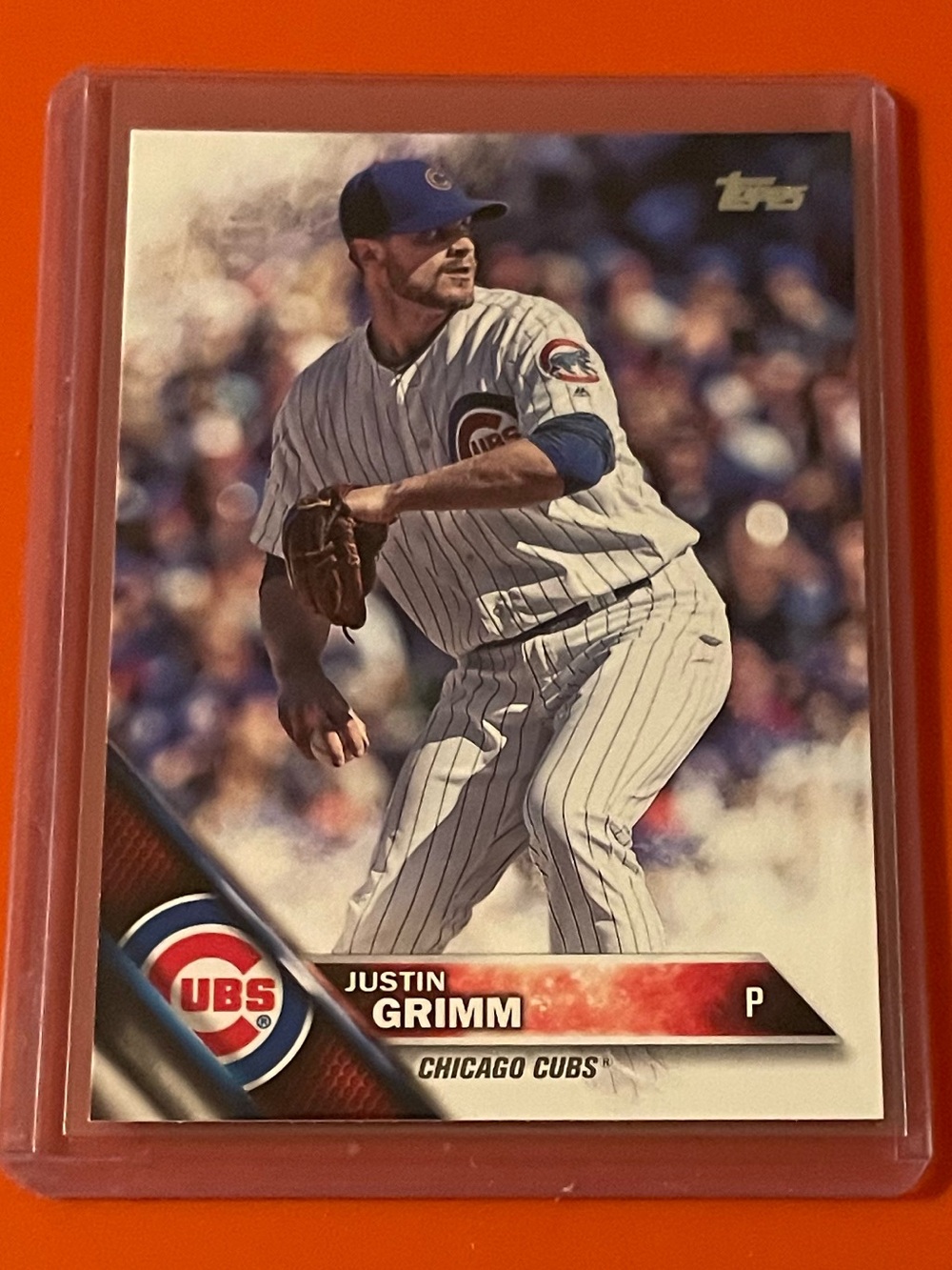 Justin Grimm #US276 2016 Topps Baseball Trading Card